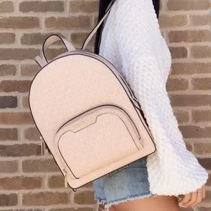 Michael kors deals abbey backpack pink